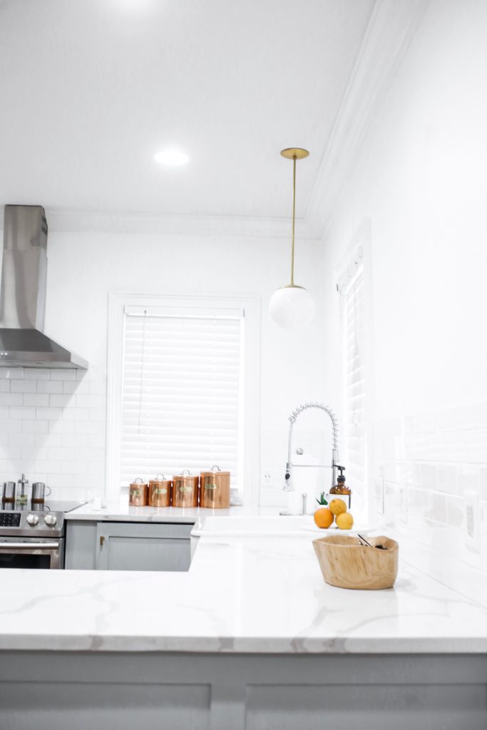 Downtown Kitchen Reveal // Charleston Fashion Blogger Dannon K. Collard Almost Happening Home renovation