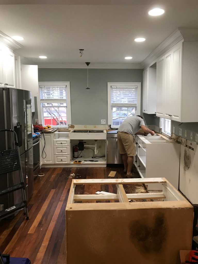 Downtown Kitchen Reveal // Charleston Fashion Blogger Dannon K. Collard Almost Happening Home renovation