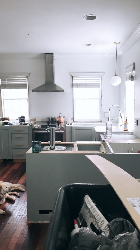 Downtown Kitchen Reveal // Charleston Fashion Blogger Dannon K. Collard Almost Happening Home renovation
