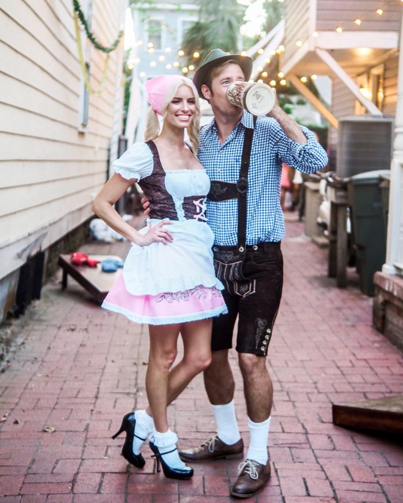 Oktoberfest themed party Dannon Collard Almost Happening Charleston blog