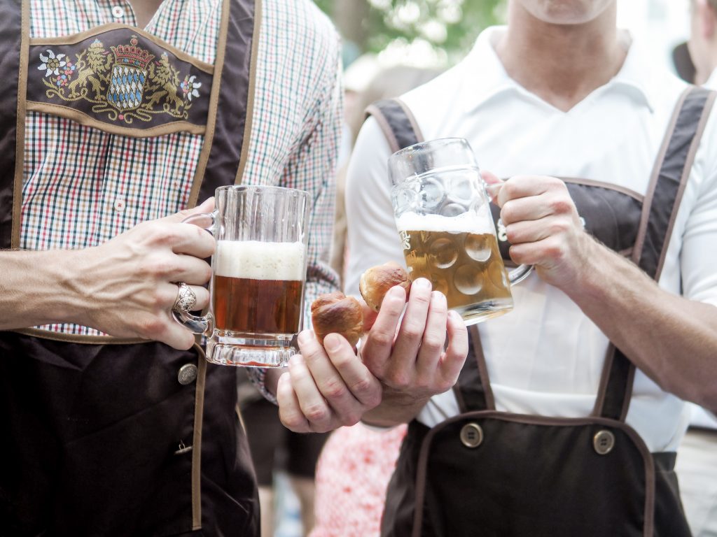 Oktoberfest themed party Dannon Collard Almost Happening Charleston blog