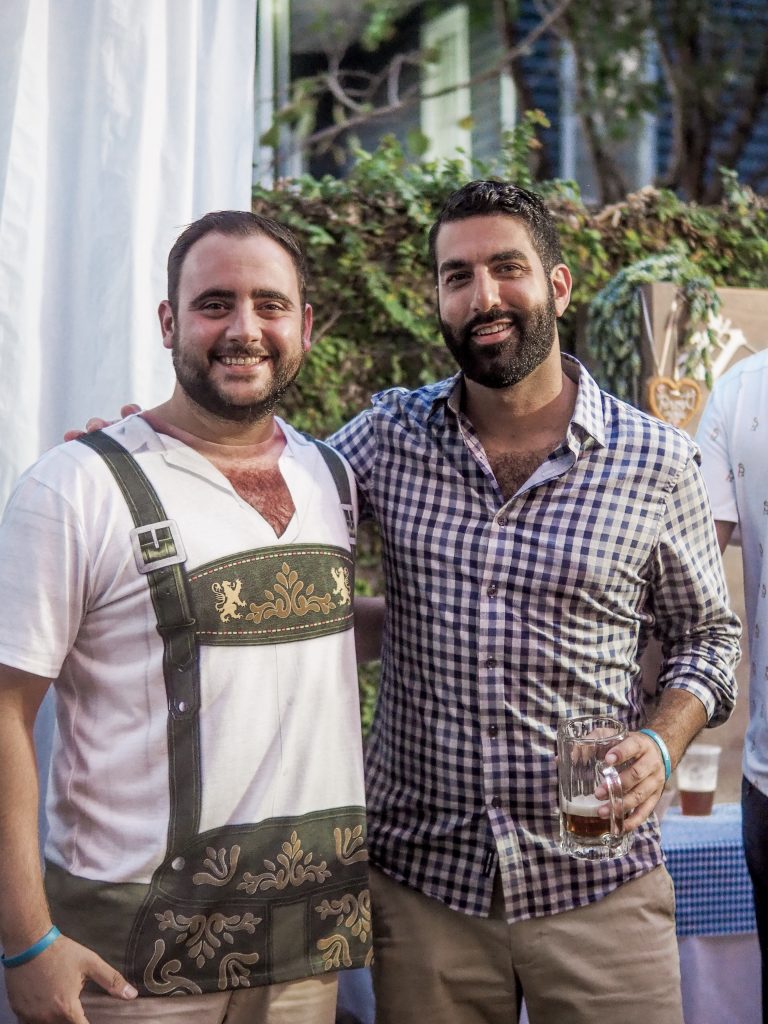 Oktoberfest themed party Dannon Collard Almost Happening Charleston blog