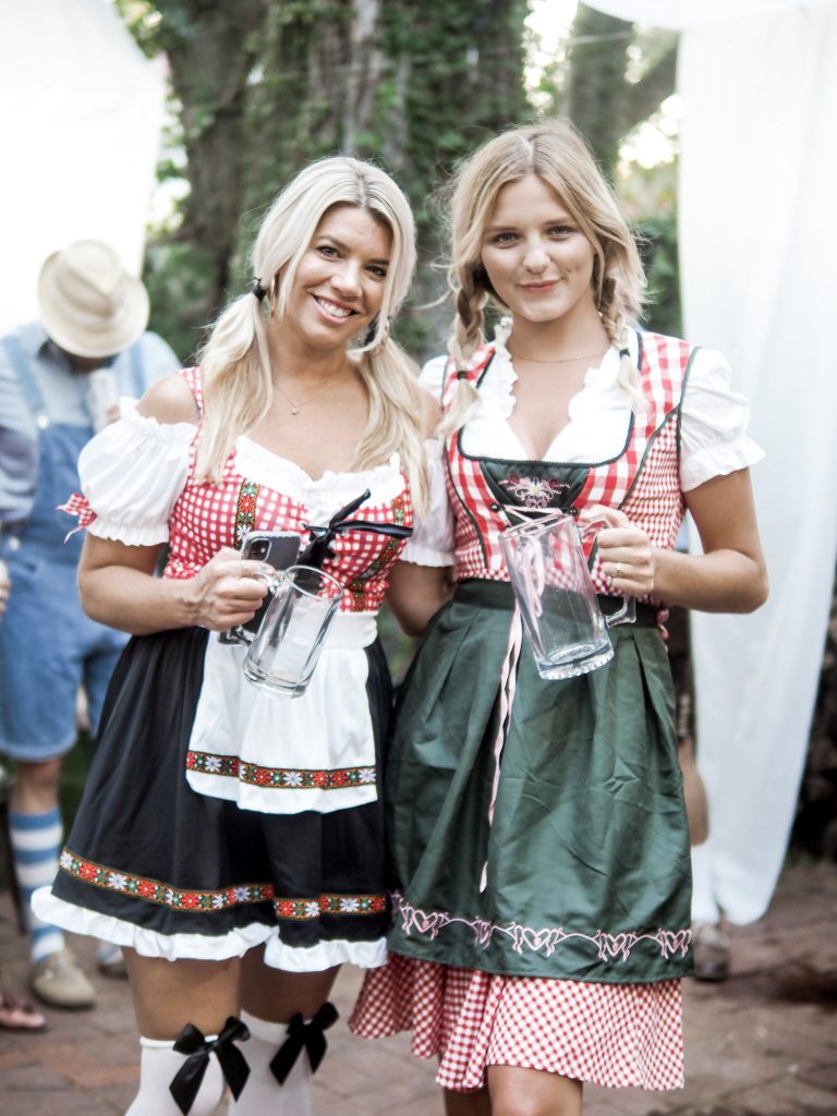 Oktoberfest themed party Dannon Collard Almost Happening Charleston blog