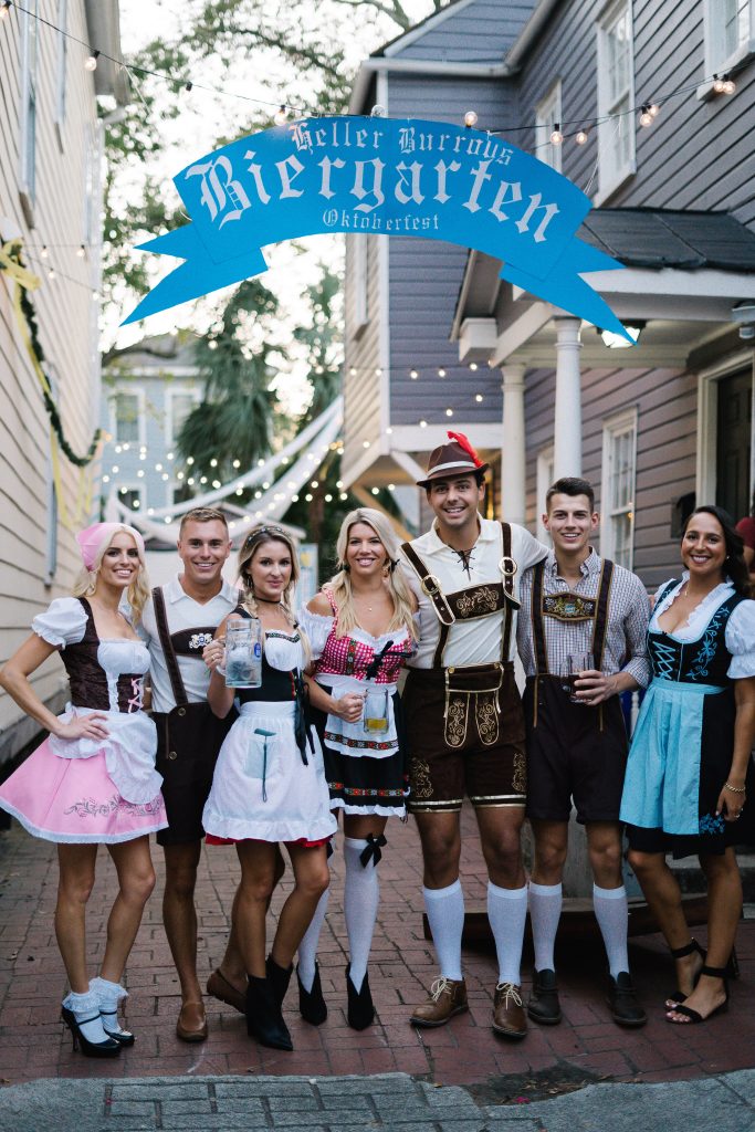 Oktoberfest themed party Dannon Collard Almost Happening Charleston blog